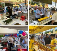 共查抄体育馆美食街32家次食物售